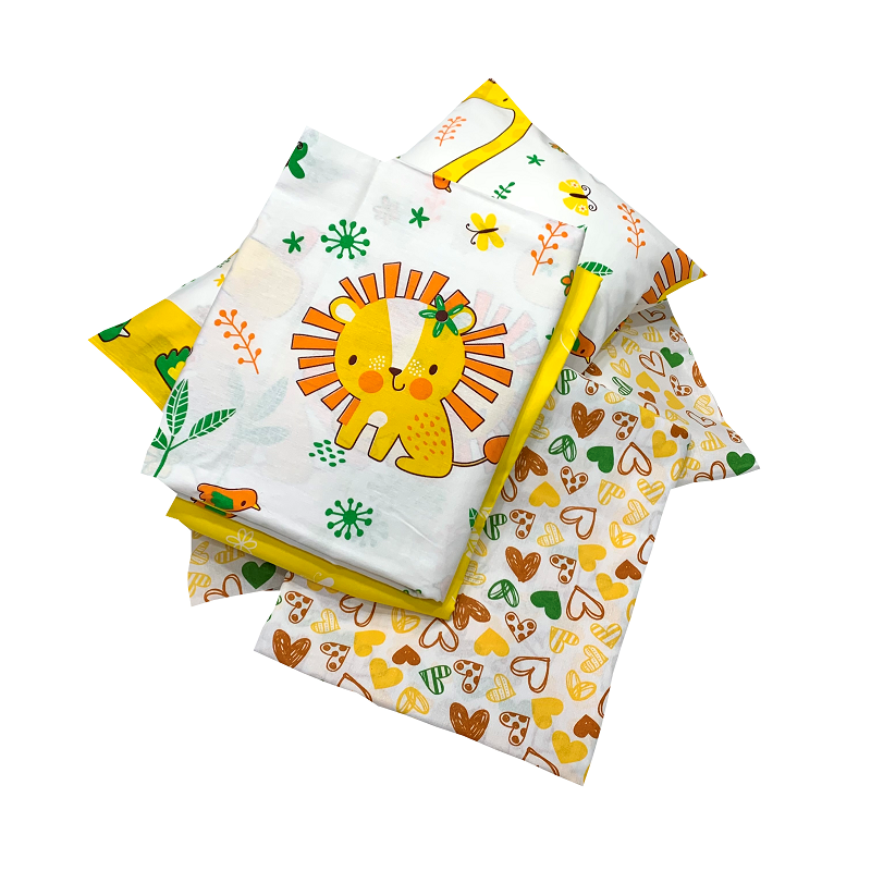 Простирадло ДОМАШНІЙ ТЕКСТИЛЬ 100х145см, бязь набивна, 120 гр/м2